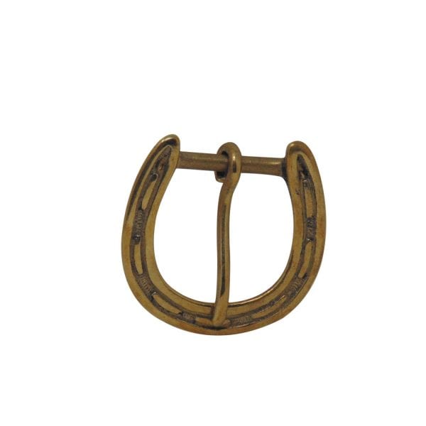 Brass horseshoe buckle