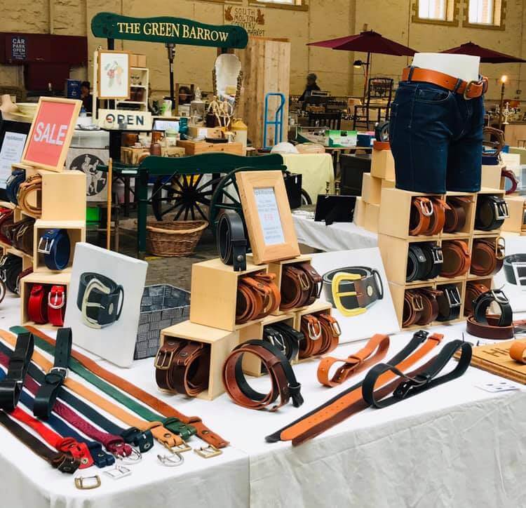 Handmade Leather Belts North Devon