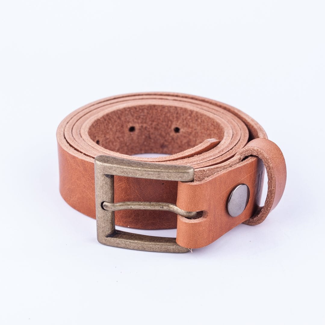 tan leather belt womens