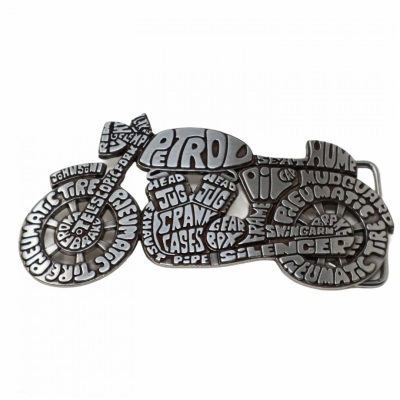 Motorbike belt buckle