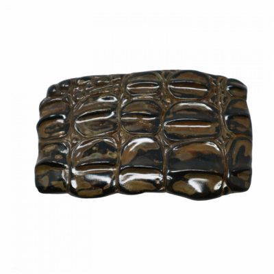 Crocodile belt buckle