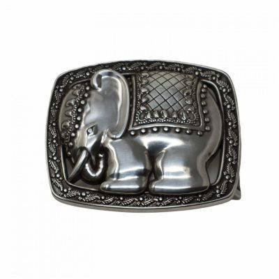 Elephant belt buckle