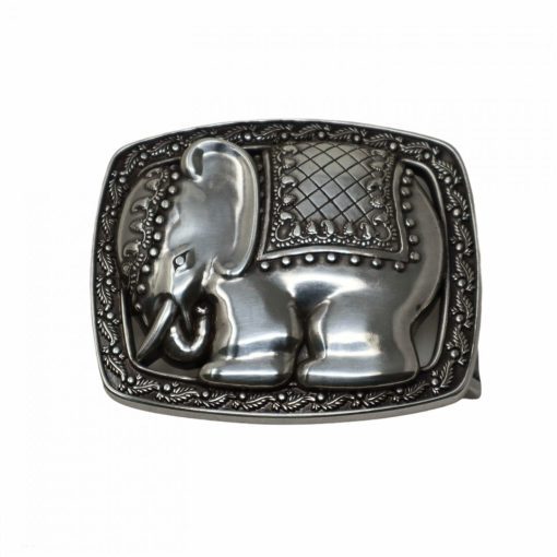 Elephant belt buckle