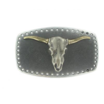 "Steer" Jeans Belt Buckle