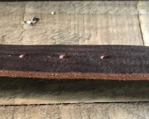 Full grain leather belt