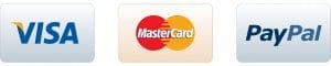 | visa mastercard paypal